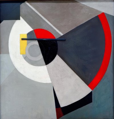 Merz 1003. Peacock Wheel by Kurt Schwitters