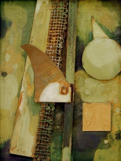Merzbild 35 A by Kurt Schwitters