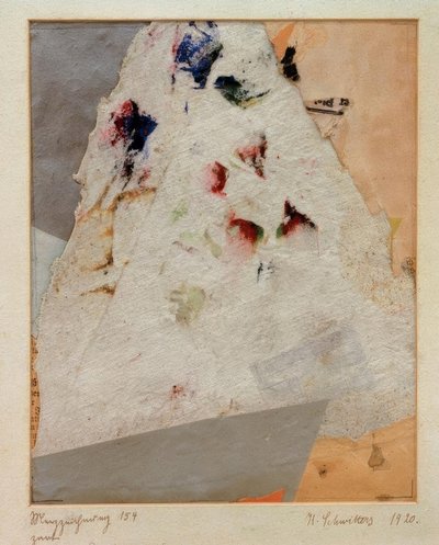 Merz Drawing 154 Tender by Kurt Schwitters