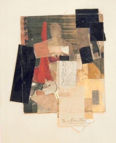 Mz 1926,2. self above. for Janssen 1936 by Kurt Schwitters