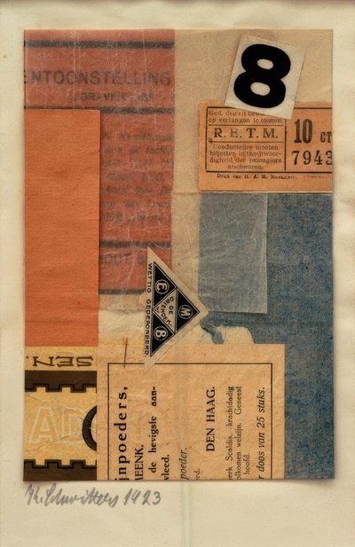 Untitled (8) by Kurt Schwitters
