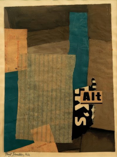 Untitled (Old) by Kurt Schwitters