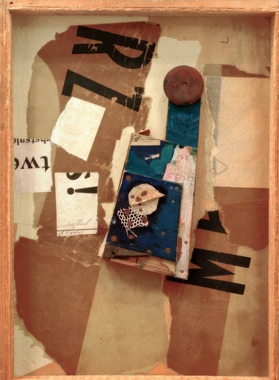 Untitled (Merz) by Kurt Schwitters