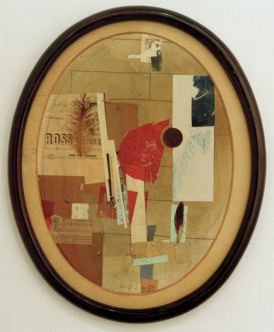 Untitled (ROSS, with Penny) by Kurt Schwitters