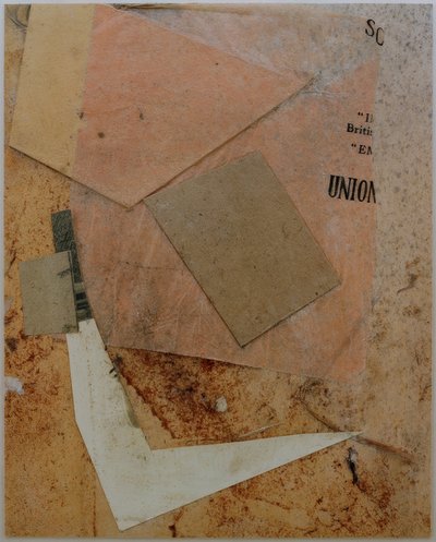 Untitled (Union) by Kurt Schwitters