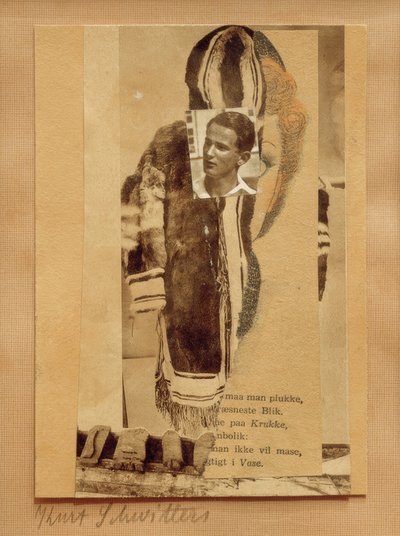 Untitled (paa Krukke) by Kurt Schwitters