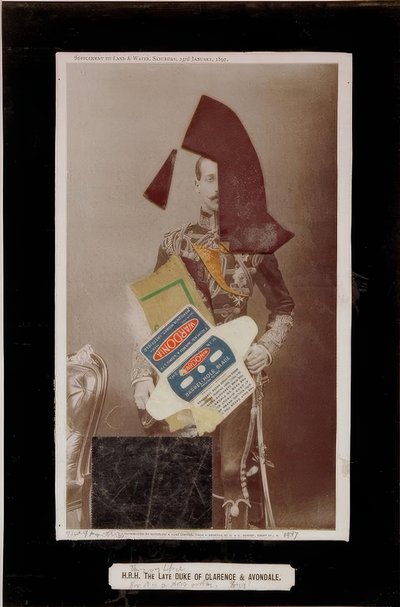 The Late Duke of Clarence and Avondale by Kurt Schwitters