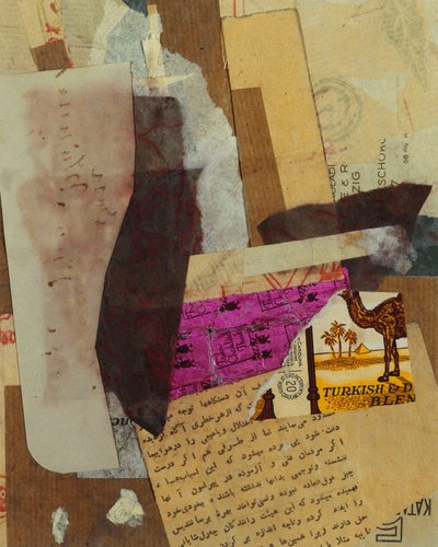 Turkish and D Blend by Kurt Schwitters