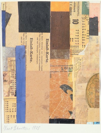 Untitled by Kurt Schwitters