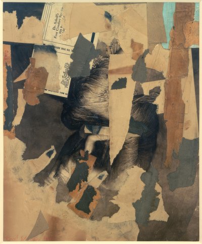 c 63 old picture by Kurt Schwitters