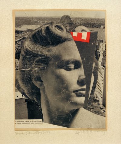 Left Half of a Beauty by Kurt Schwitters