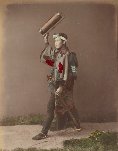 Fire Man by Kusakabe Kimbei