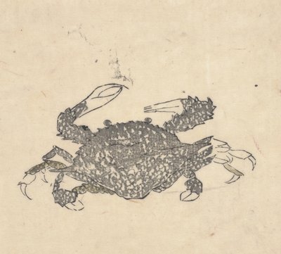 Crab by Kuwagata Keisai