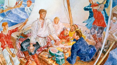 Stepan Razin, 1918 by Kuz