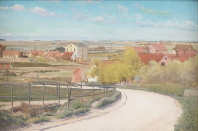 View from a Road near Naestved, Zealand by Laurits Andersen Ring