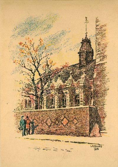 Lambeth Palace, 1924 by L. A. Hayes