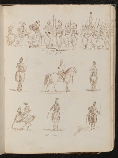 Study of Twenty-One Soldiers by Lady Butler