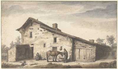 Farmhouse near Nantes by Lambert Doomer