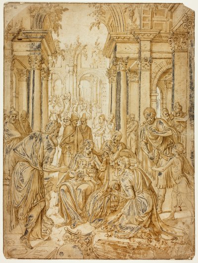 Adoration of the Magi by Lambert van Noort
