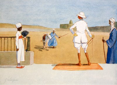 The Dandy Tourist, 1908 by Lance Thackeray