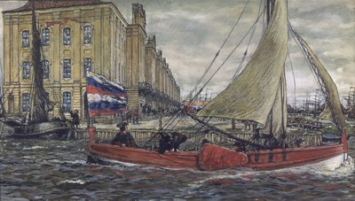 The Botik of Peter the Great by Lanceray