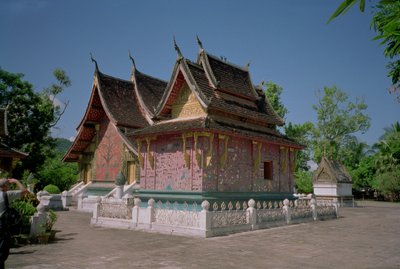 Main sim, or pagoda, 1560 by School Laotian