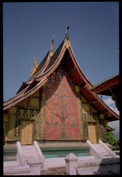 Main sim, or pagoda, 1560 by School Laotian