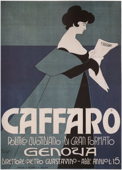 Caffaro Genoa Newspaper by Laskowski