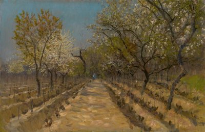 Vineyard by Laszlo Mednyanszky