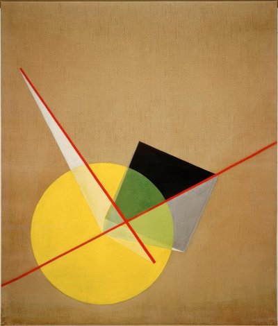 Yellow Circle by Laszlo Moholy Nagy