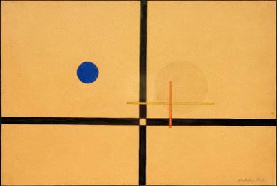 Composition by Laszlo Moholy Nagy
