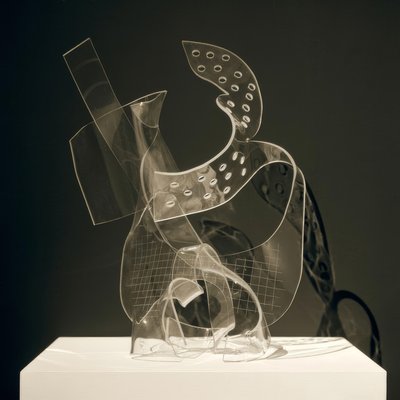 Spiral / Plexiglass Sculpture (Replica) by Laszlo Moholy Nagy