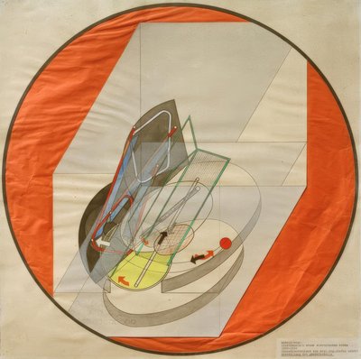 Light Prop of an Electric Stage by Laszlo Moholy Nagy