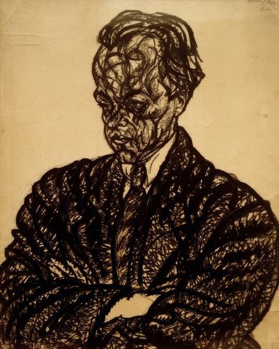 Untitled (Dr. Reinhold Schairer) by Laszlo Moholy Nagy