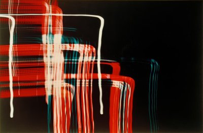 Untitled (Neon signs, Chicago) by Laszlo Moholy Nagy