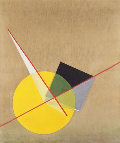 Yellow Circle by Laszlo Moholy Nagy