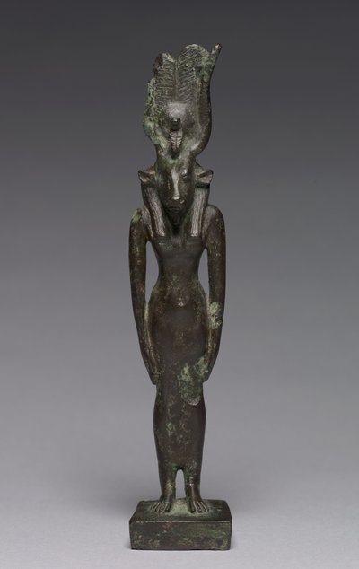 Statuette of Hathor, 664-30 BC by Late Period Egyptian