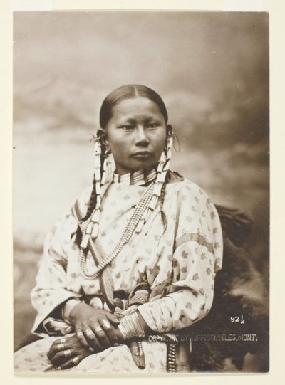 Spotted Fawn, Cheyenne bride, 1879 by Laton Alton Huffman