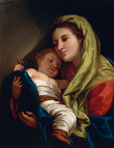 Madonna and Child by Lattanzio Querena