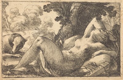 Diana Recumbent by Laurent de la Hyre