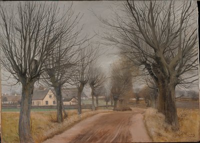 A Road near Vinderød, Zealand by Laurits Andersen Ring