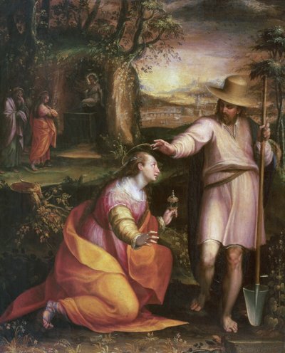 Noli me Tangere, 1581 by Lavinia Fontana