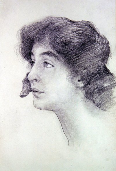 Portrait of Miss James by Lawrence Alma Tadema