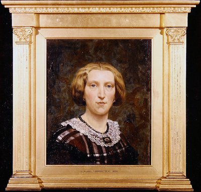 Portrait of Sientje Tadema by Lawrence Alma Tadema