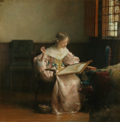 Sweet Industry by Lawrence Alma Tadema