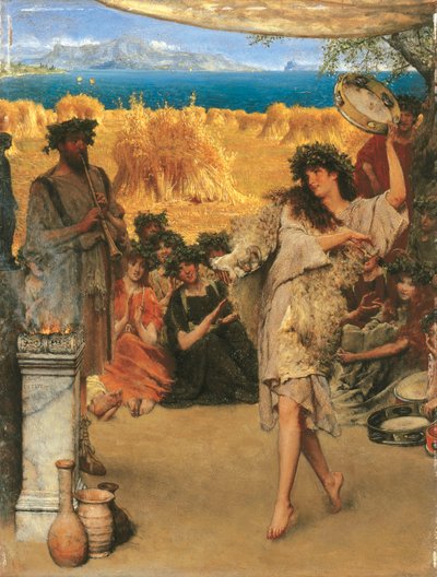 A Harvest Festival, 1880 by Lawrence Alma Tadema