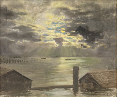 Inundation of the Rhine by Lawrence Alma Tadema
