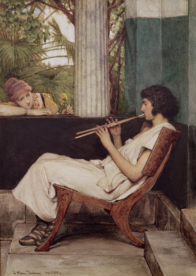 Music Hath Charms by Lawrence Alma Tadema
