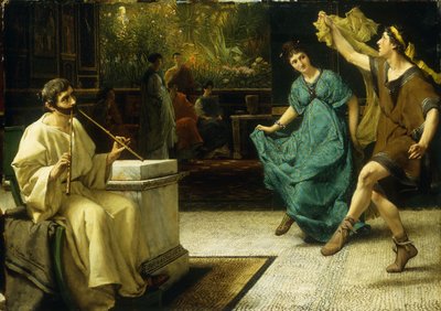 A Roman Theatre Entrance by Lawrence Alma Tadema