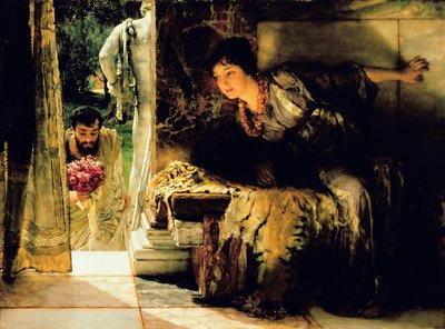 Welcome Footsteps by Lawrence Alma Tadema